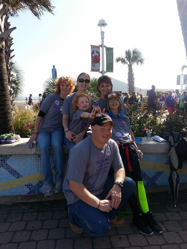 Walking To End Alzheimer's T-Shirt Photo