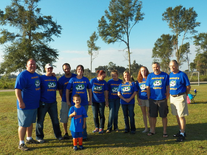 Showing Our Soccer Spirit T-Shirt Photo