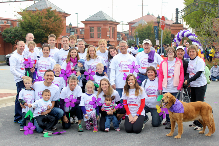 Gummy's Gang Walks To End Alzheimer's T-Shirt Photo