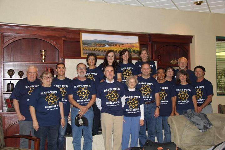 Dad's 90th Birthday T-Shirt Photo