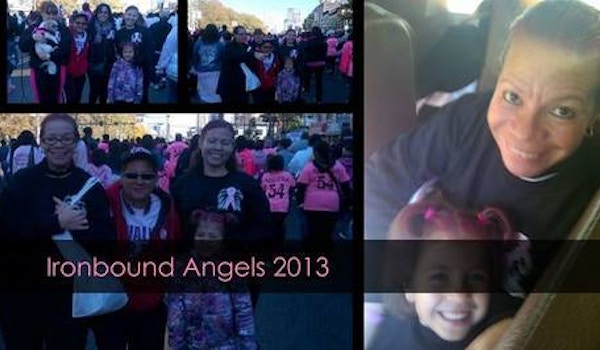 Ironbound  Angels @ Making Strides Newark 2013 T-Shirt Photo