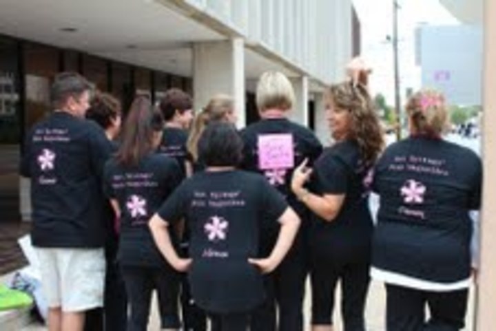 Hot Springs' Pink Magnolias T-Shirt Photo
