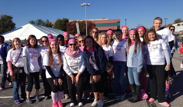 Tu Thinks Pink Fights Breast Cancer T-Shirt Photo