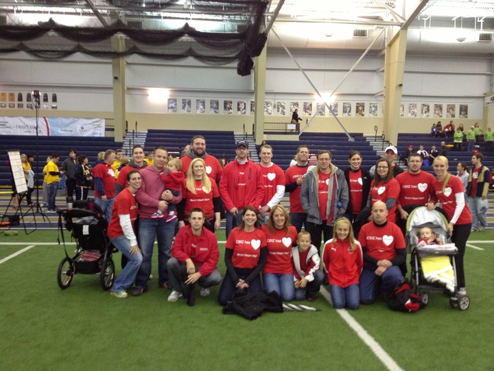 Cbiz Akron Heart Walk T-Shirt Photo