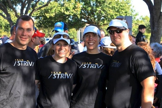 Coach And His Triathletes! T-Shirt Photo