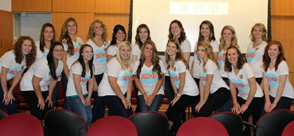 Find Your Fit With Chi Theta Phi T-Shirt Photo