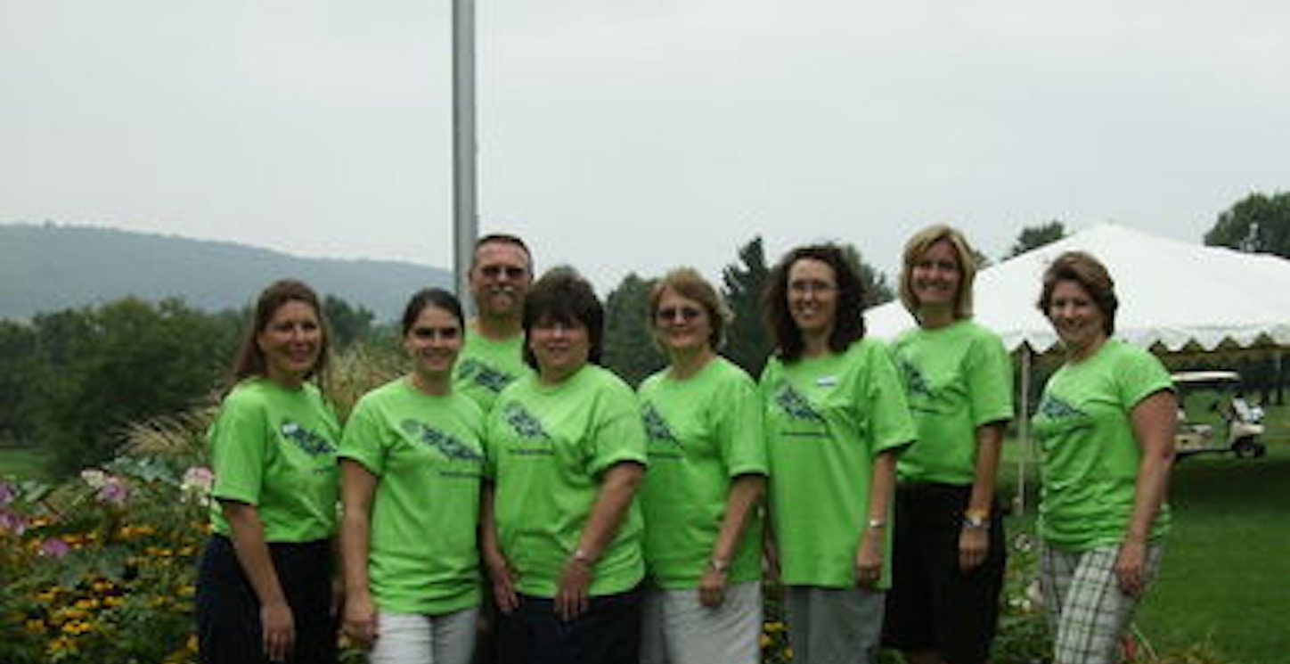 Volunteers At Our Annual Charity Golf Tournament T-Shirt Photo