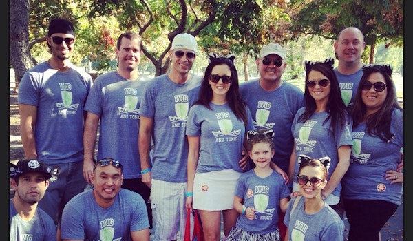 Picture of Team Ivig And Tonic!! Custom T-Shirt Design Team Ivig And Tonic!! T-Shirt Photo