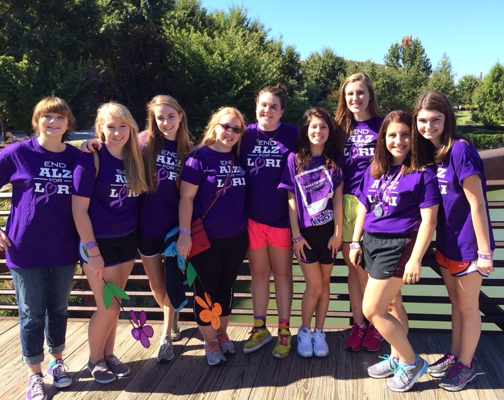 For Lori Walk To End Alzheimer's T-Shirt Photo