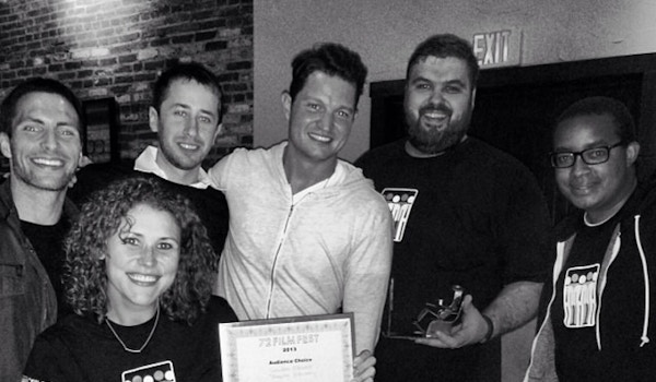 Crowded Elevator Wins "Audience Award" At The 72 Film Fest 2013 T-Shirt Photo