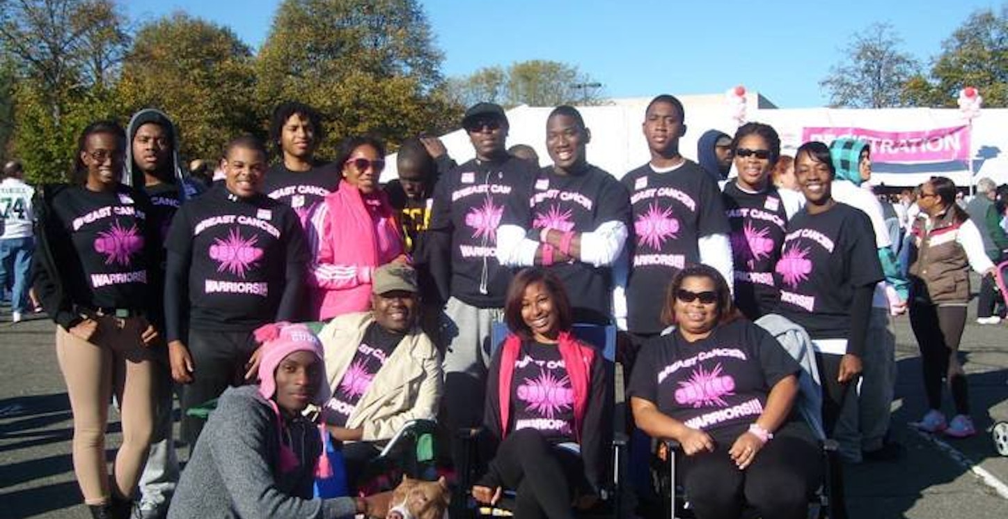 Team Breast Cancer Warriors 2013 T-Shirt Photo