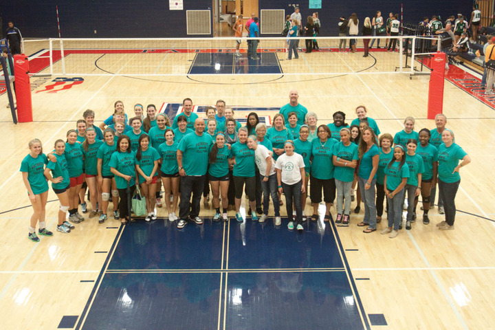 Teal We Find A Cure T-Shirt Photo