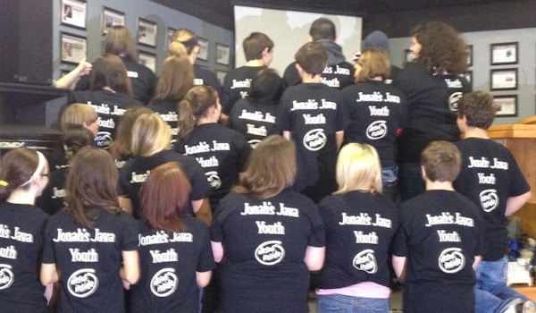 Picture of Jonah's Java Youth Group Custom T-Shirt Design Jonah's Java Youth Group T-Shirt Photo