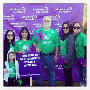 Grandpa's Herd Of Turtles At The Walk To End Alzheimer's On Oct.12, 2013 T-Shirt Photo