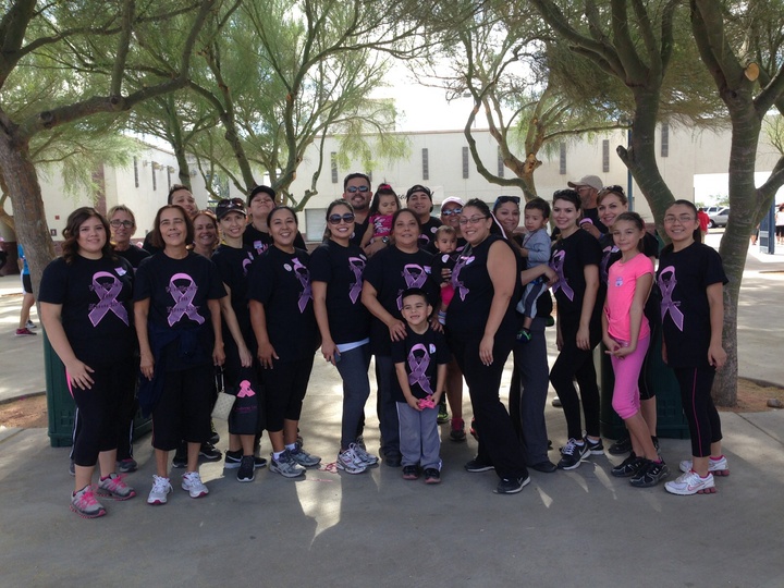 Making Strides Against Breast Cancer T-Shirt Photo