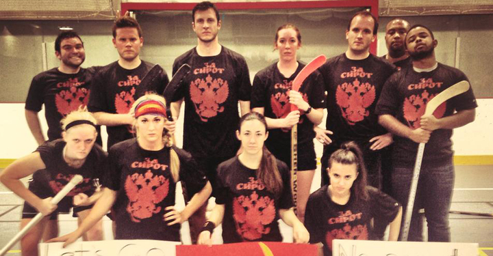 Floor Hockey   For The Orphans T-Shirt Photo