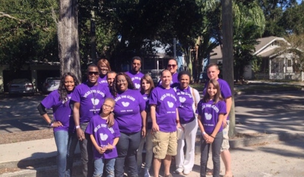 Picture of Walk To End Alzheimer's Custom T-Shirt Design Walk To End Alzheimer's T-Shirt Photo