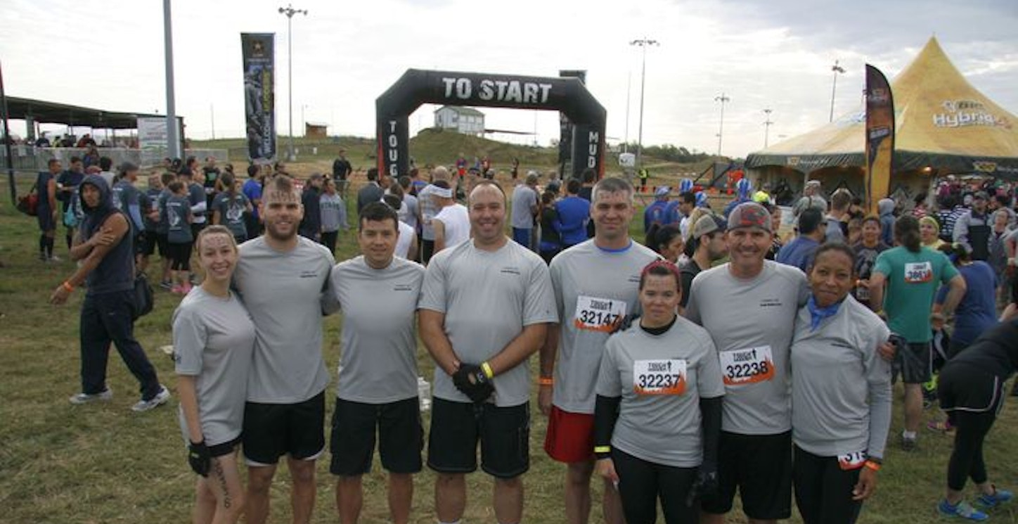 Team Commscope, Tough Mudder Obstacle Event T-Shirt Photo