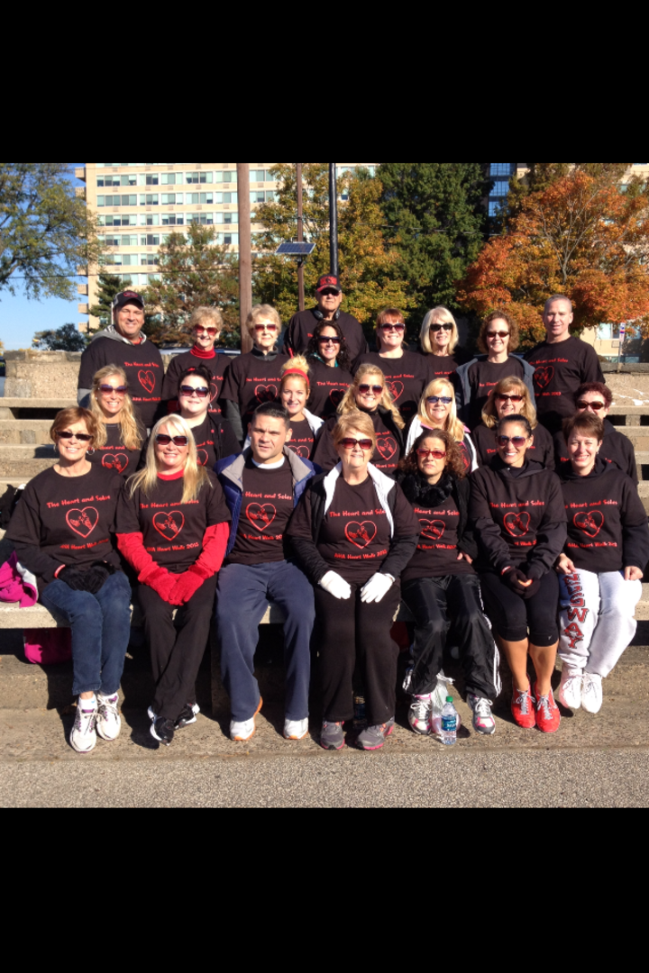 Aha Heart Walk   Team Heart & Soles T-Shirt Photo