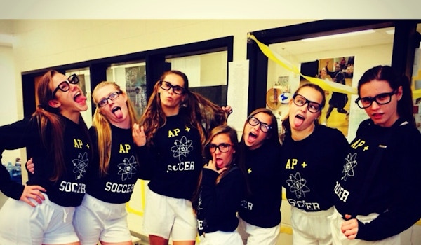 Picture of Ap Soccer Nerds Custom T-Shirt Design Ap Soccer Nerds T-Shirt Photo