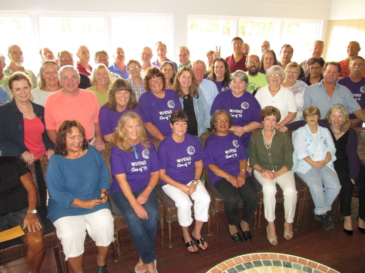 Mvrhs Class Of '73 40th Reunion Brunch T-Shirt Photo