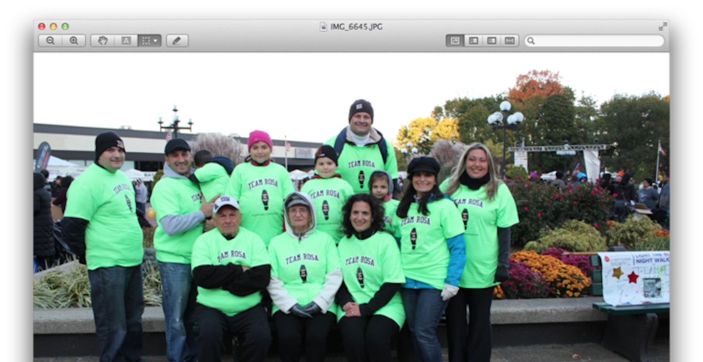 Picture of Team Rosa Custom T-Shirt Design Team Rosa T-Shirt Photo