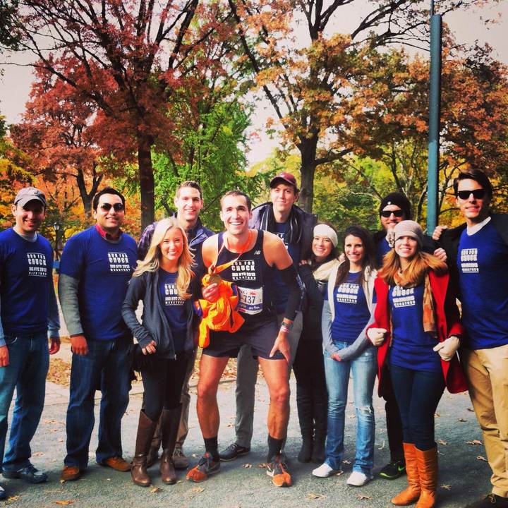 Run For Chuck   Ing Nyc Marathon T-Shirt Photo