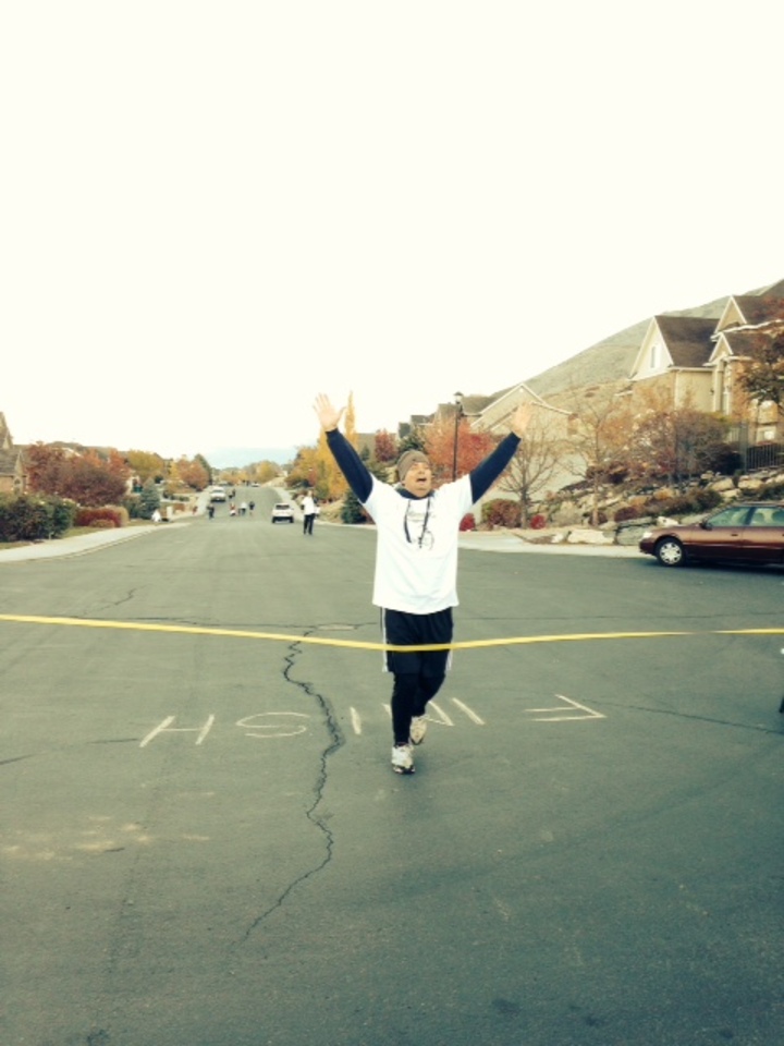 The Thrill Of Just Finishing T-Shirt Photo