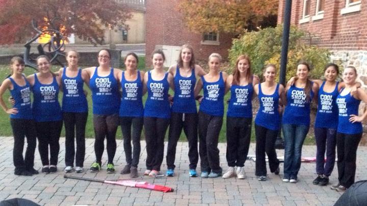 Moravian College Color Guard T-Shirt Photo