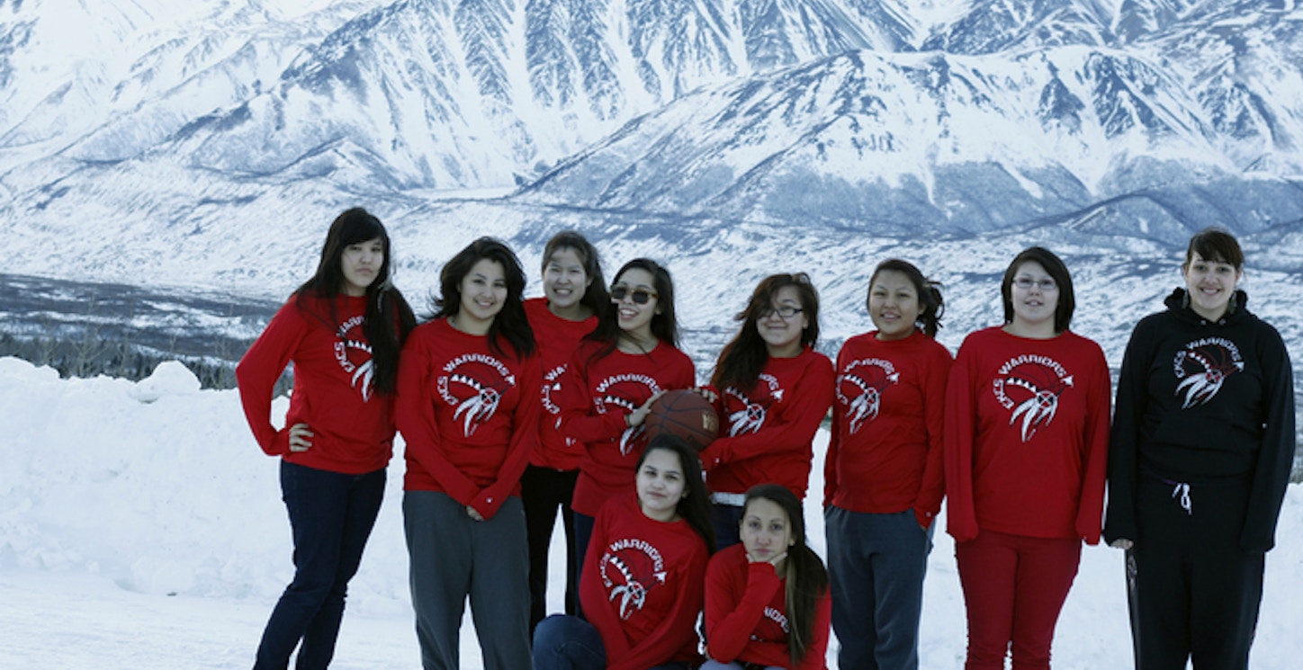 Fairbanks, Alaska Ekcs Warrior Basketball Team T-Shirt Photo