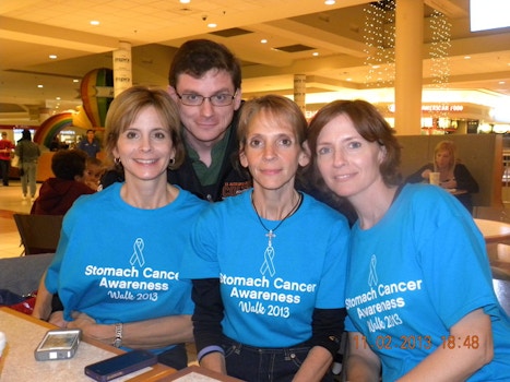 Stomach Cancer Awareness Walk T-Shirt Photo