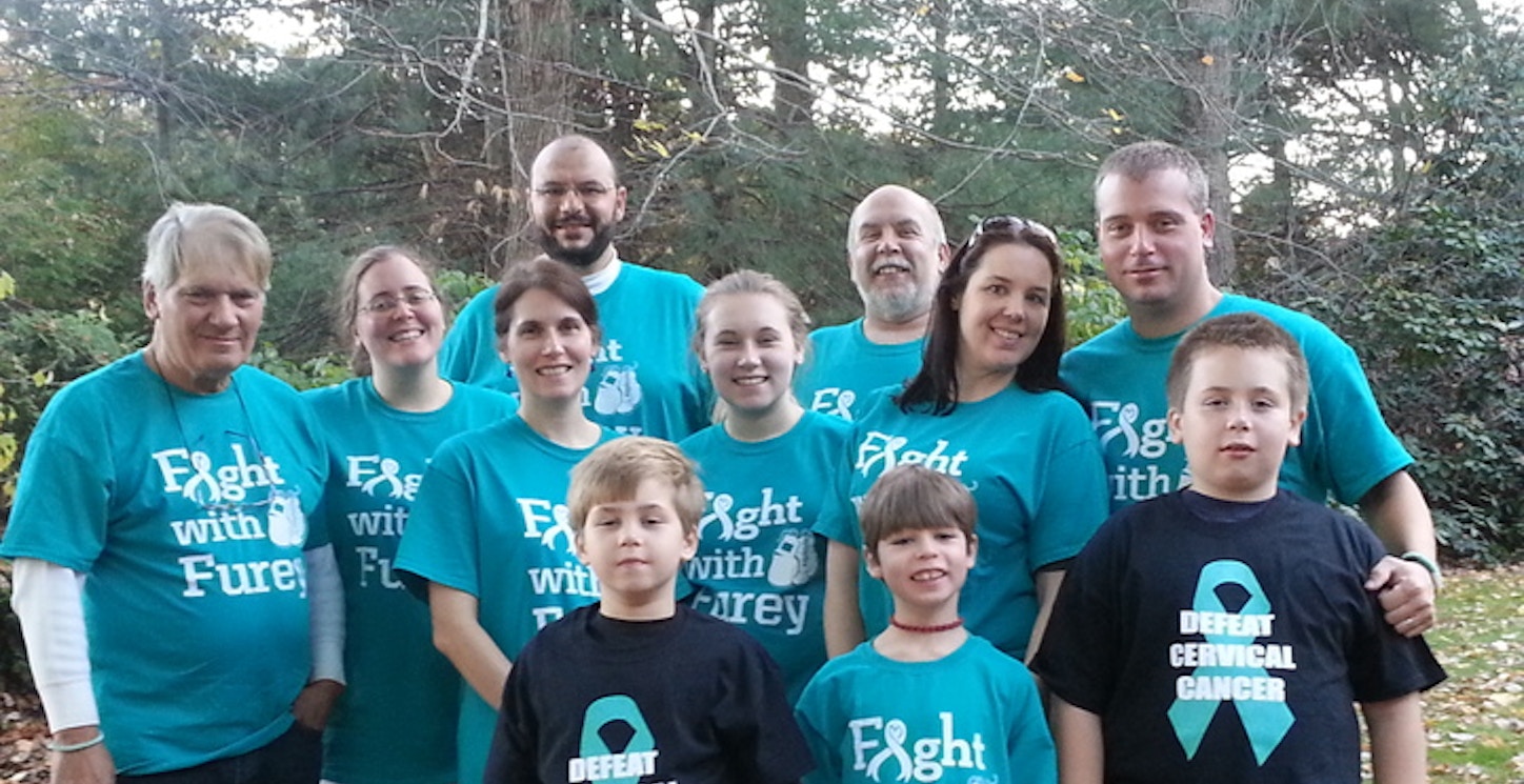 4th Annual Halloween 5k To End Cervical Cancer T-Shirt Photo