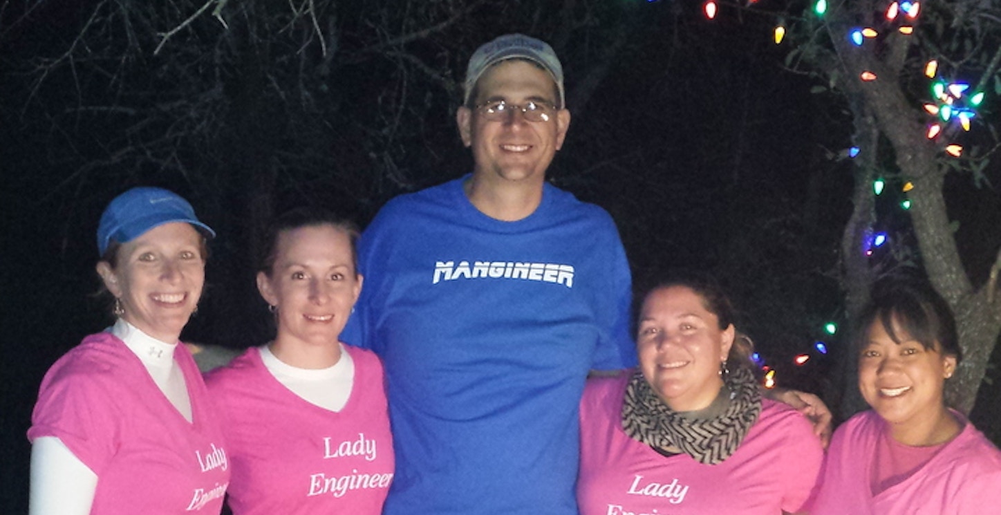 Lady Engineers & Manigeer T-Shirt Photo