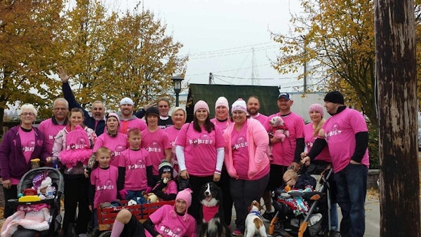 Making Strides Against Breast Cancer Walk 2013 T-Shirt Photo