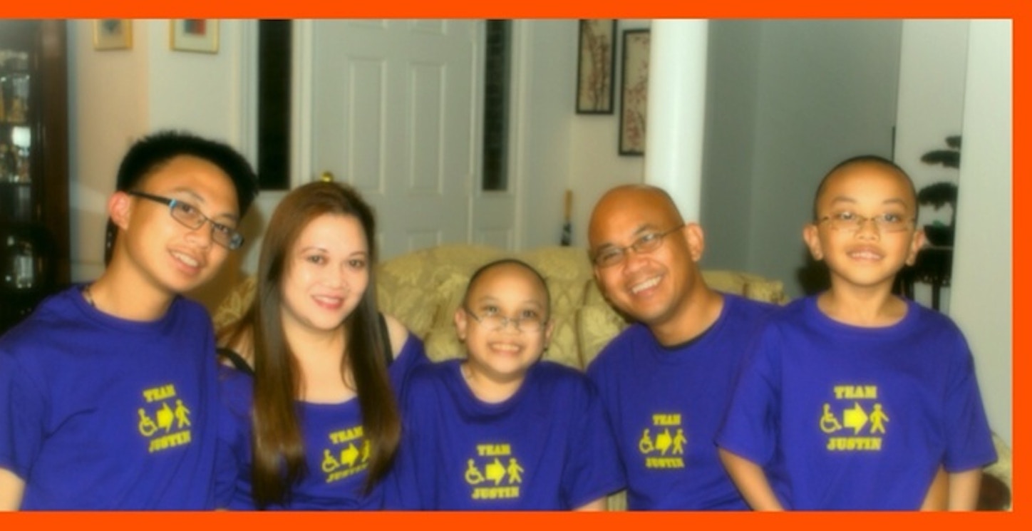 Picture of Conquer Paralysis Custom T-Shirt Design Conquer Paralysis T-Shirt Photo
