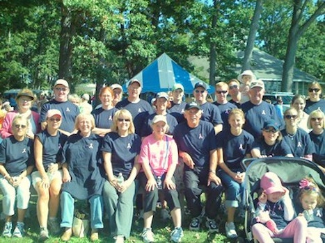 Crew Cadden's Walk For The Cure T-Shirt Photo