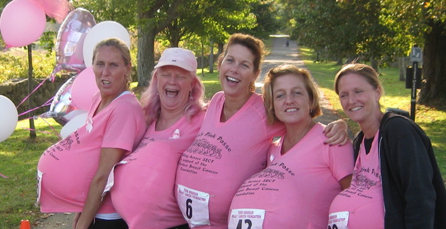 Terri Brodeur Breast Cancer Foundation Marathon 2013 T-Shirt Photo