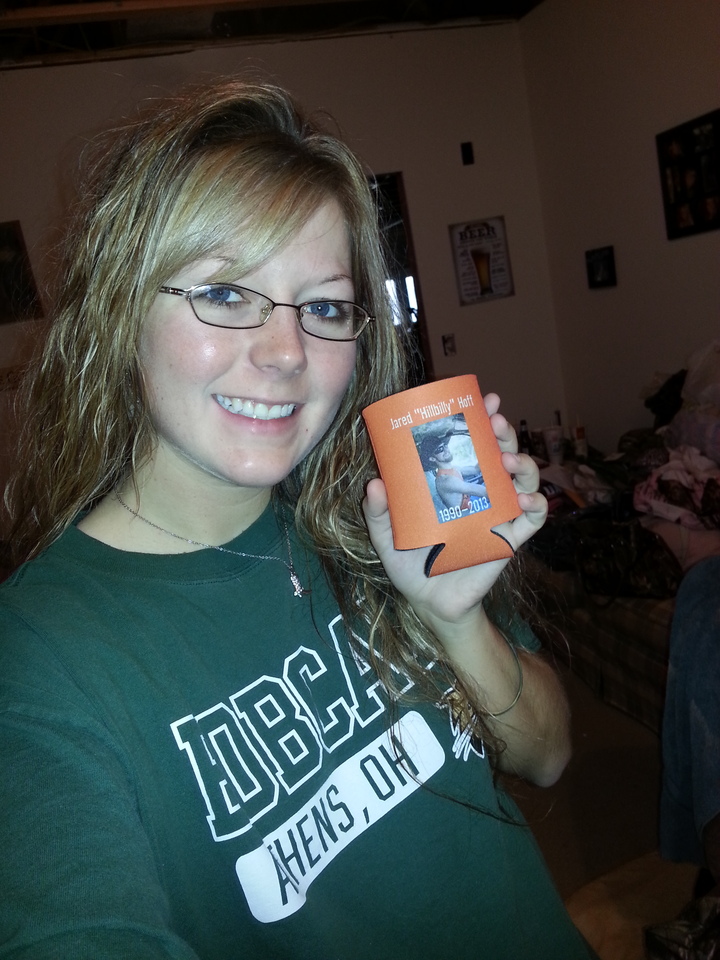 Coozies For My Best Friend Who Just Passed Away! T-Shirt Photo