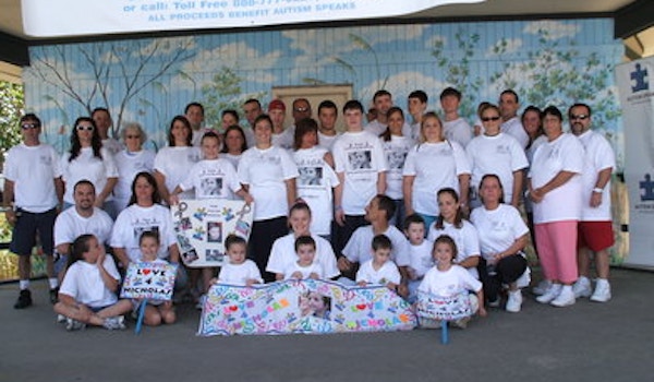 Picture of Autism Walk Custom T-Shirt Design Autism Walk T-Shirt Photo