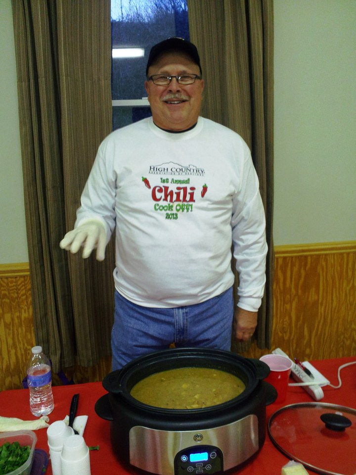 Roger Ready For Chili Judging! T-Shirt Photo