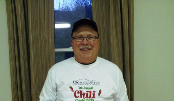 Roger Ready For Chili Judging! T-Shirt Photo