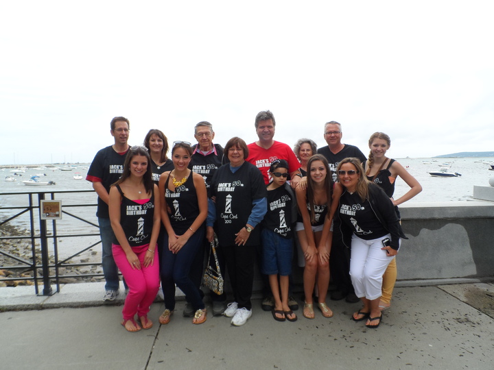 Celebrating 50th In Cape Cod T-Shirt Photo