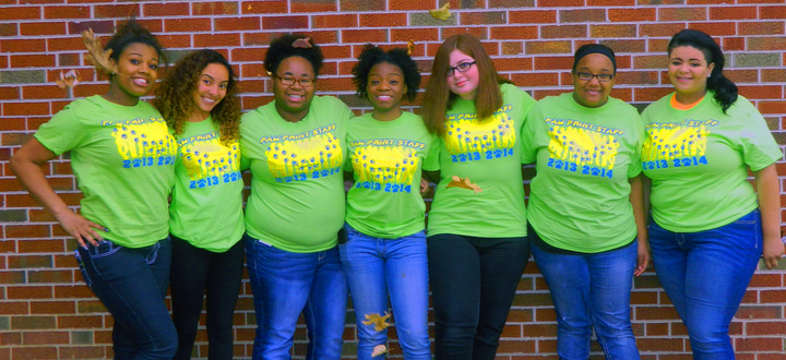 Shs Paw Print Newspaper Staff T-Shirt Photo