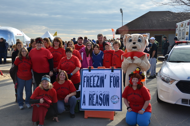 Cves Polar Bulldogs Freezn' For A Reason T-Shirt Photo