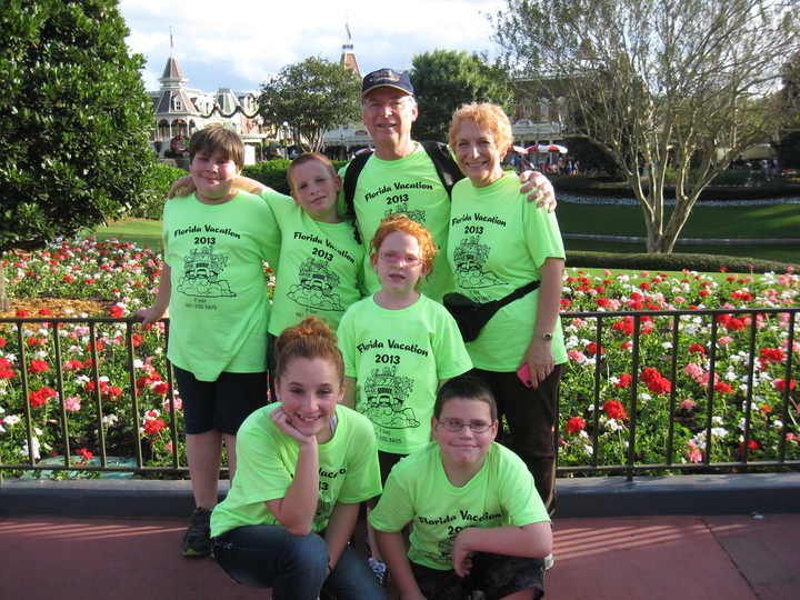 At The Magic Kingdom T-Shirt Photo