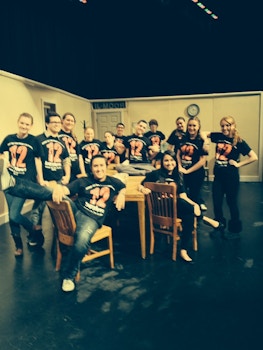 In The Jury Room:  12 Angry Jurors T-Shirt Photo