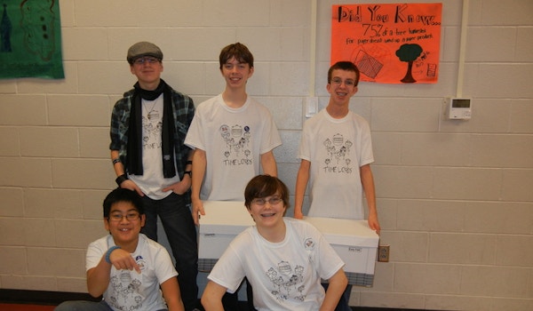 Competing At Ross Rambotics First Lego League Robotics Competition T-Shirt Photo