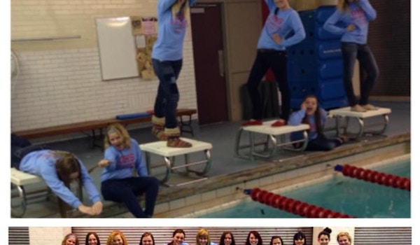Picture of Ohs Girls' Sectional Swim Team Custom T-Shirt Design Ohs Girls' Sectional Swim Team T-Shirt Photo