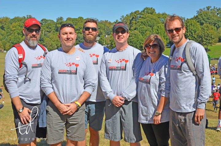 Hope Manufacturing Company | 2013 Aids Walk Atlanta T-Shirt Photo