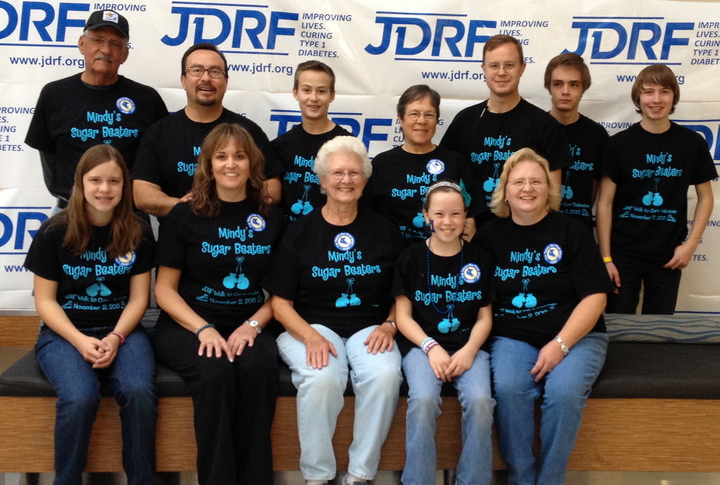 Jdrf Walk To Cure Diabetes T-Shirt Photo